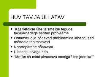 Kirjaklambritest vöö põhjalik esitlus #5