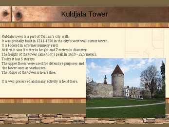 Powerpointi esitlus vanalinna objektidest #10