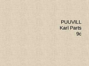 Puuvill esitlus