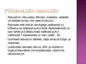 Rasvad- slaidid- #3