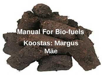 Manual For Bio-fuels