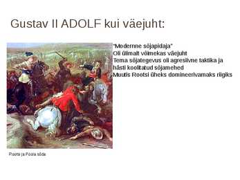 Gustav II Adolf- slaidid- #3