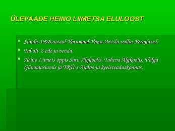 Heino Liimets #2