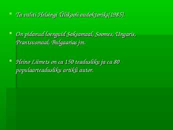 Heino Liimets #4