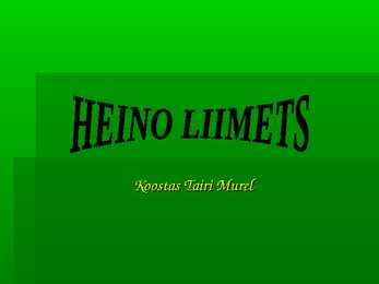 Heino Liimets