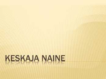 Keskaja naine- slaidshow-