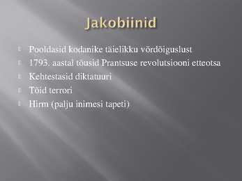 Jakobiinid- slaidid- #4
