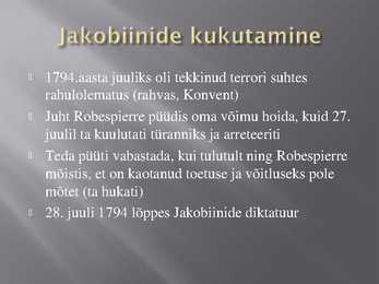 Jakobiinid- slaidid- #8
