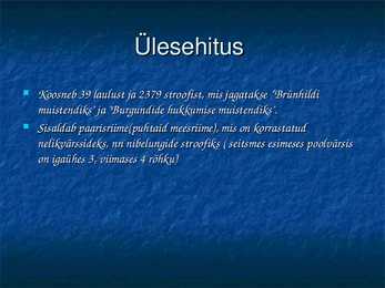 Nibelungide laul- slaidid- #4