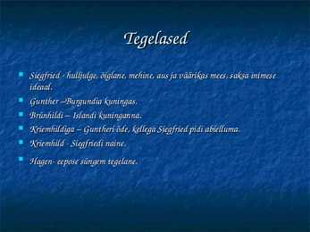 Nibelungide laul- slaidid- #5