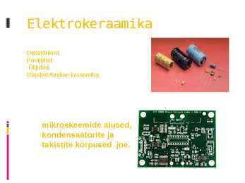Tehnokeraamika powerpoint #5