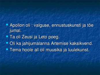 Apollon- slaidid- #2