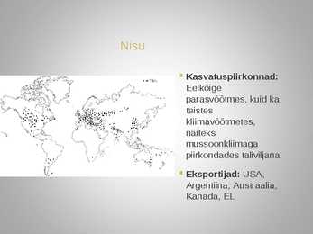 Toiduainetööstus - geograafia #4