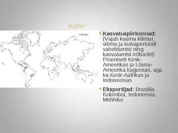 Toiduainetööstus - geograafia #7