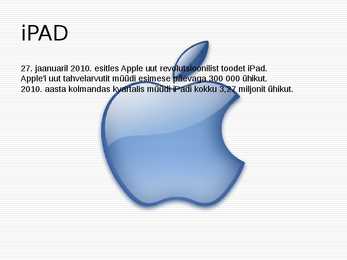 Apple presentatsioon #11