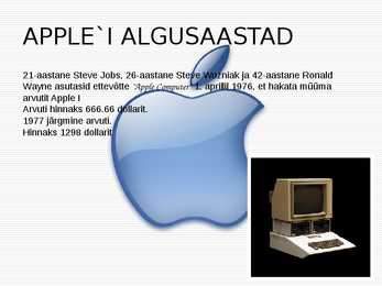 Apple presentatsioon #5