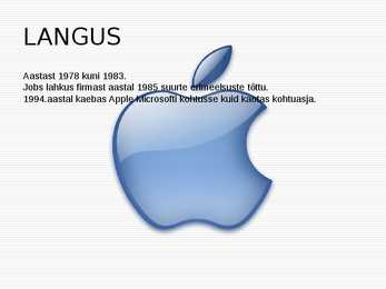 Apple presentatsioon #6