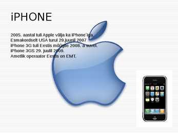 Apple presentatsioon #10