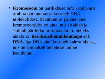 Geneetika- slaidid- #3