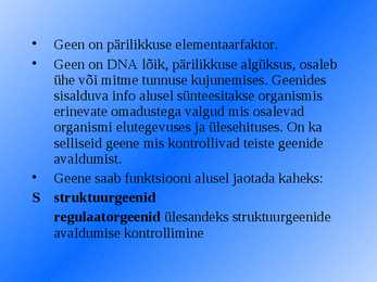Geneetika- slaidid- #5