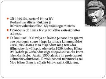Mao Zedong Powerpoint Esitlus #4