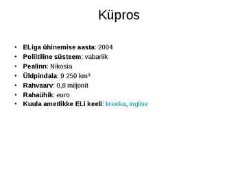 Vahemere maad - powerpoint esitlus #16