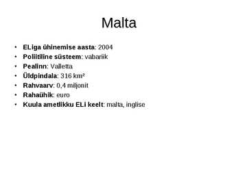 Vahemere maad - powerpoint esitlus #20
