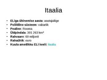 Vahemere maad - powerpoint esitlus #8