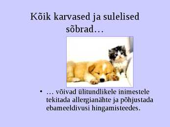 Õhuõpetus #10