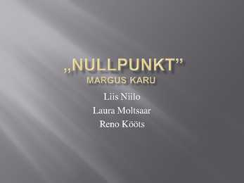 Nullpunkt-Margus Karu