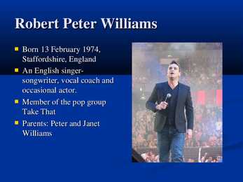 Slideesitlus-Robbie Williams #2