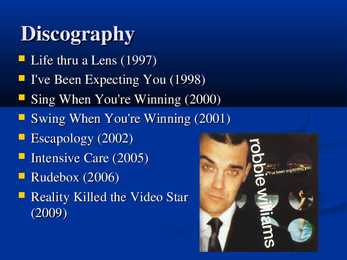 Slideesitlus-Robbie Williams #10
