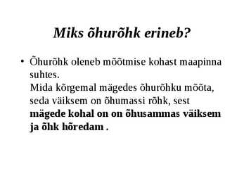 Õhurõhk #5