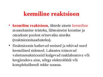 Tuumareaktsioonid #2