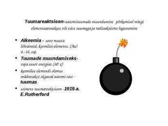Tuumareaktsioonid #5