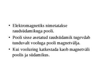Püsimagnet #13