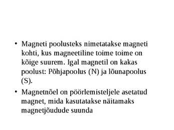 Püsimagnet #3