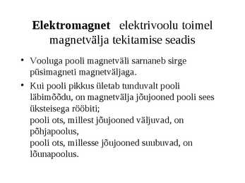 Püsimagnet #10