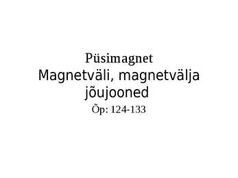 Püsimagnet