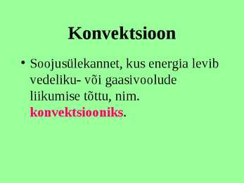 Soojusülekanne #5