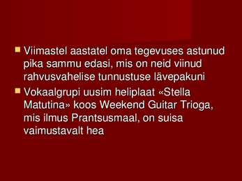 VOX CLAMANTIS powerpoint #6