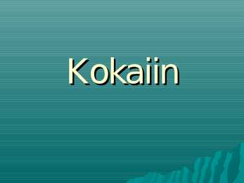 Kokaiin