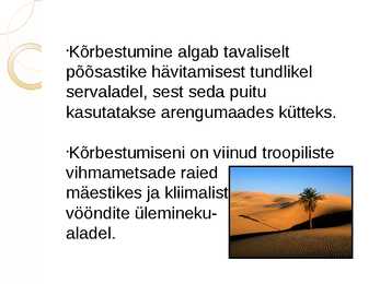 Kliimamuutuste tagajärjed #3