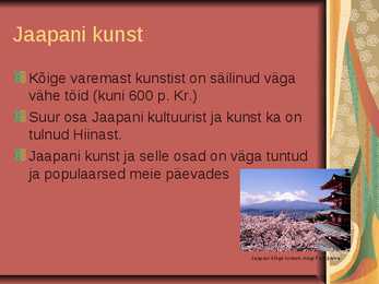 Jaapani kunst #2