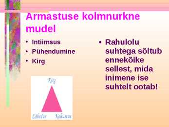 Armastus ja armumine #5