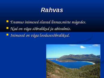 Tasmaania- slaidid- #5