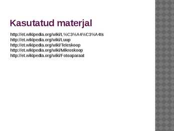 Optika leiutised #7