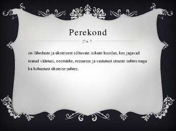 Perekond #3