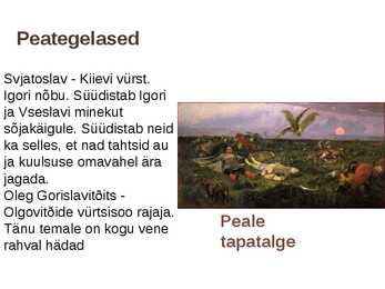Lugu Igori Sõjaretkest #3