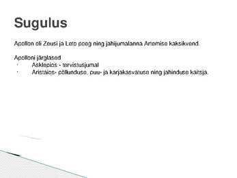 Apollon - slideshow #3